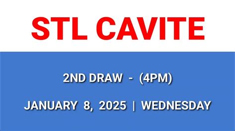 stl cavite result today|Facebook.